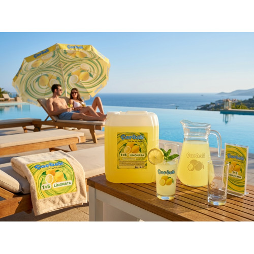 çardak konsantre meyve aromalı içecek 1+5 limonata 5 kg