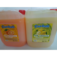 çardak konsantre meyve aromalı içecek 1+5 limonata ve portakal 5 lt
